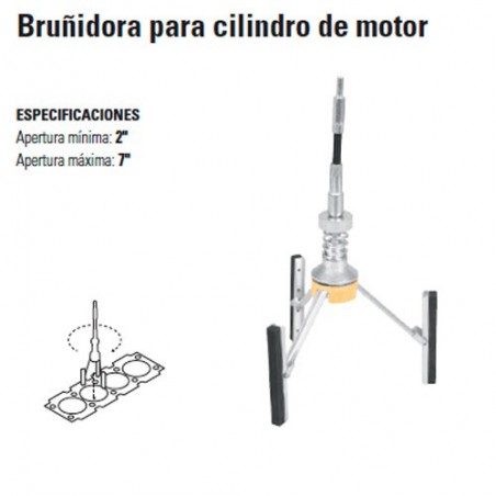 Bruñidora Para Cilindro de Motor TRUPER