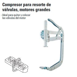 Compresor para Resorte de Válvulas Motores Grandes TRUPER