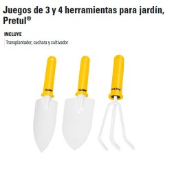 Juegos de Herramientas para Jardín PRETUL