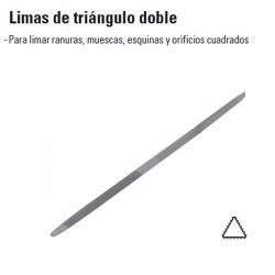 Limas de Triángulo Doble TRUPER