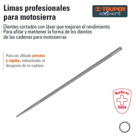 Lima Profesional para Motosierra TRUPER