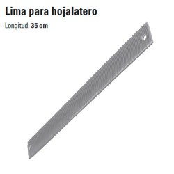 Lima para Hojalatero TRUPER