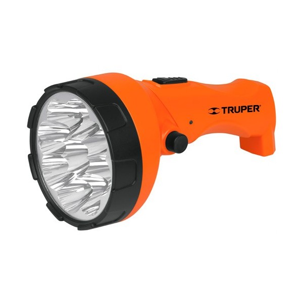 Lámpara recargable de LED 1500 lm alta potencia, Truper, Lámparas  Reflectoras, 12986