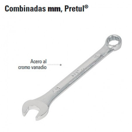 Llave Combinada MM PRETUL