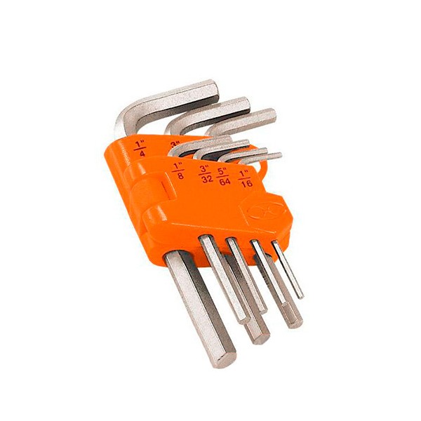 Juego de 7 llaves torx con organizador Truper