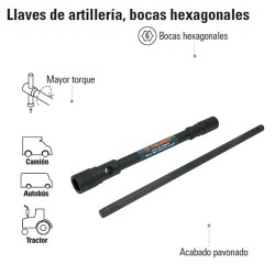 Llave de Artillería Bocas Hexagonales TRUPER