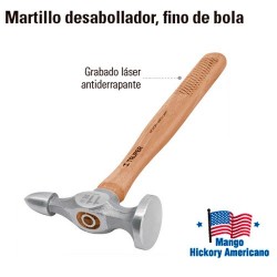 Martillo Desabollador Fino de Bola TRUPER