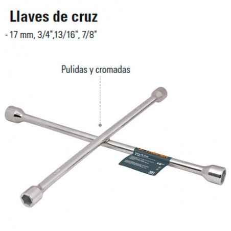 Llave de Cruz TRUPER