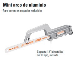 Mini Arco de Aluminio TRUPER