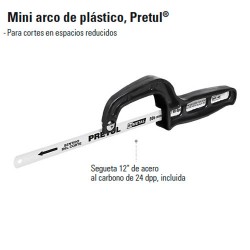 Mini Arco de Plastico PRETUL