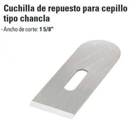 Repuesto Cepillo de Carpintero tipo Chancla TRUPER