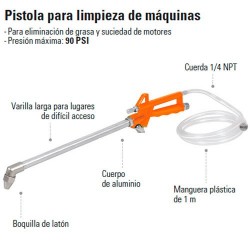 Pistola para Limpieza de Maquinas TRUPER