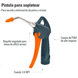 Pistola para Sopletear TRUPER 