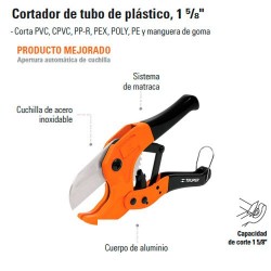 Cortador de Tubo de Plastico TRUPER