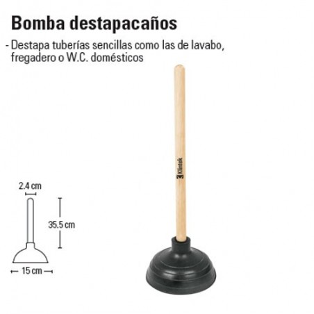 Bomba Destapacaños PRETUL