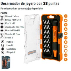 Desarmador Joyero de 28 Puntas TRUPER