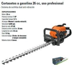 Cortasetos 26CC TRUPER