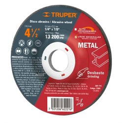 Disco para Desbaste de Metal TRUPER