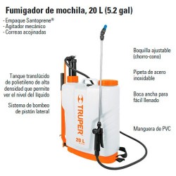 Fumigadora de Mochila 20L (5.2gal)