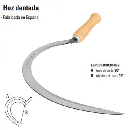 Hoz Dentada 20" TRUPER