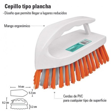 Cepillo Tipo Plancha PRETUL