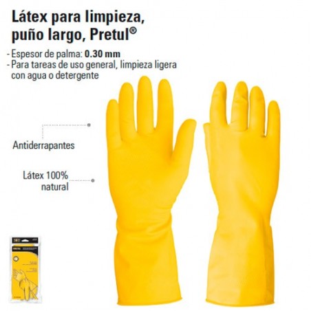 Guantes de Latex PRETUL