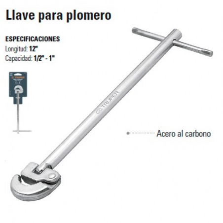 Llave Para Plomero TRUPER