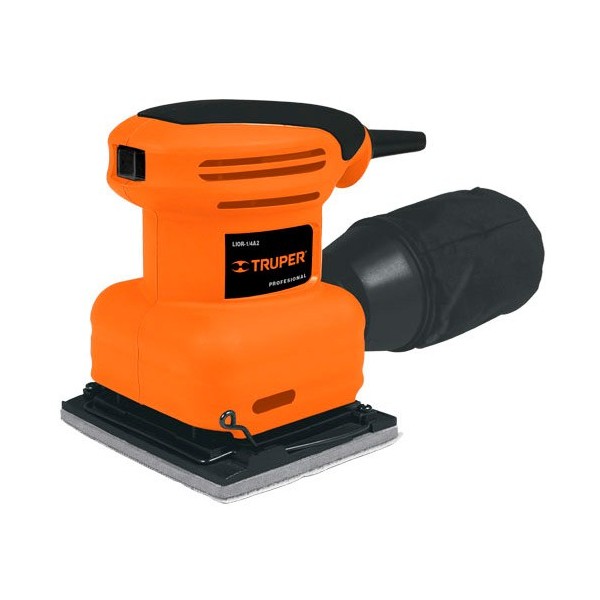 Lijadora Orbital 1/4 de Hoja Prefesional 200W TRUPER