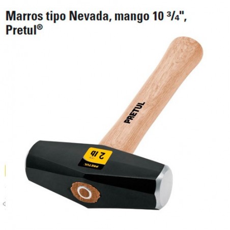 Marro Tipo Nevada Mango 10 3/4" PRETUL