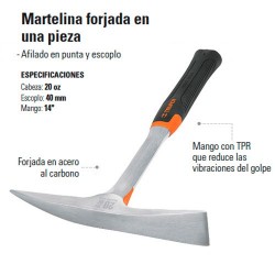 Martelina Forjada TRUPER