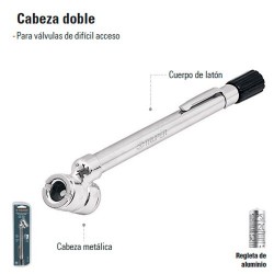 Medidor de Presion Cabeza Doble 160 PSI TRUPER