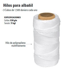 Hilos Para Albañil TRUPER