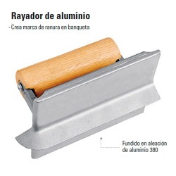 Rayador de Aluminio TRUPER