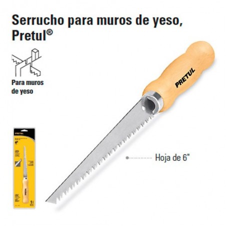 Serrucho Para Muros de Yeso PRETUL