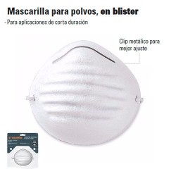 Mascarilla Para Polvo En Blister TRUPER