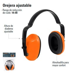 Orejera Ajustable TRUPER