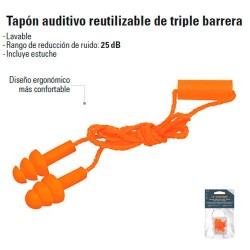 Tapones Triple Barrera TRUPER