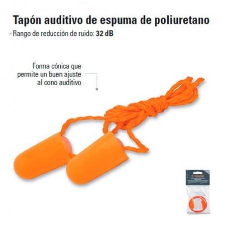 Tapones de Espuma de Poliuretano TRUPER