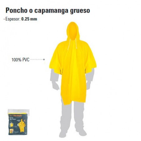 Poncho o Capamanga Grueso TRUPER