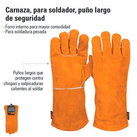 Guantes de Carnaza Para Soldador TRUPER