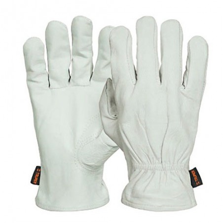 Guantes Piel de Cabra, Con Resorte TRUPER