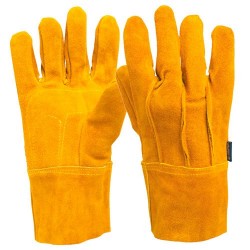 Guantes Carnaza Para Agonero TRUPER