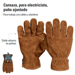 Guantes De Carnaza Para Electricista Truper