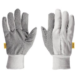 Guantes de Algodón Con Puntos de PVC TRUPER