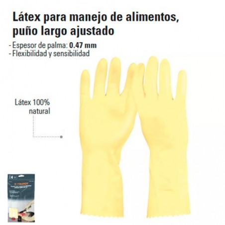 Guantes de Latex TRUPER