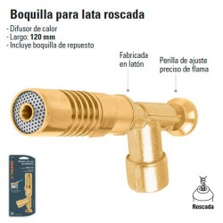 Boquilla Para Lata Roscada TRUPER