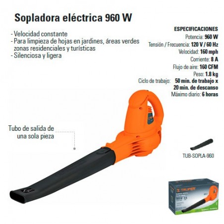 Sopladora Eléctrica 960 W TRUPER