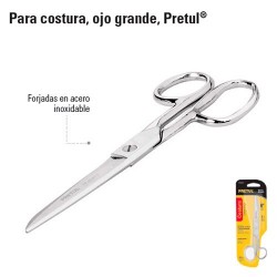 Tijeras Para Costura Ojo Grande PRETUL