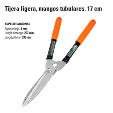 Tijera Ligera Para Podar Mangos Tubulares 17" TRUPER