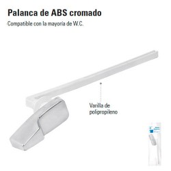 Palanca de ABS Cromado FOSET